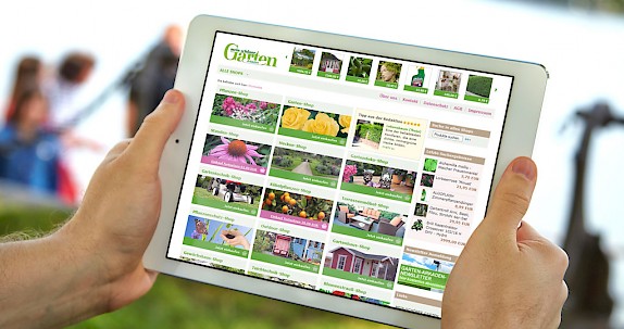 Garten Arkaden - Shopping-Portal mit 16 Partnershops